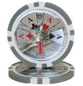 Picture of BENJAMIN FRANKLIN POKER CHIPS  14gr /1$ (roll of 25pcs)