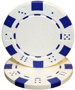 Image de Jeton de poker sans valeur nominale 11.5gr - Blanc