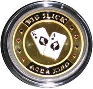 Big Slick gold card protector