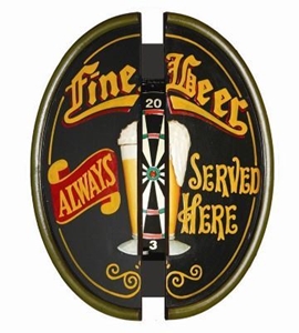 Image de r936-Fine Beer Dartboard Cabinet
