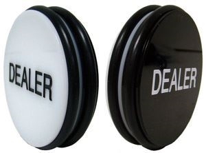 3-inch double-sided jumbo dealer button