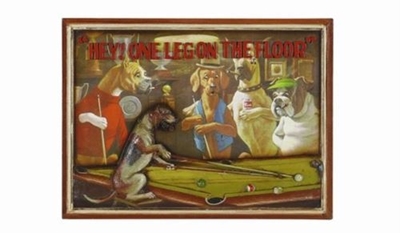 Image sur One Leg on Floor