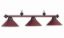 Picture of 61011- Billiard lamp full metal shade ''Cherry''