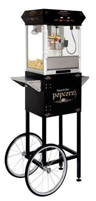 Picture of GOLDEN 4oz Popcorn Maker with Cart - BLACK