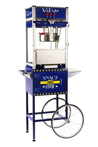 Picture of 71407 - Popcorn machine 16oz GRAND POPPER with cart - BLUE