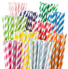 Picture of Paille de carton multi-couleurs / 100pcs