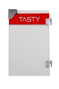 Picture of 718662 Glass door for 16oz Bullseye Popcorn machine Right (TASTY)